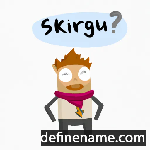 Sigríkur cartoon