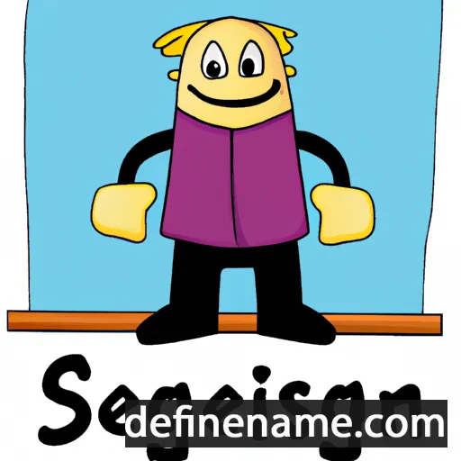 cartoon of the name Sigsten