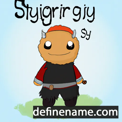 Sigtryggur cartoon