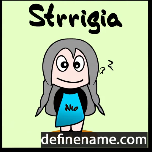 cartoon of the name Sigurbirna