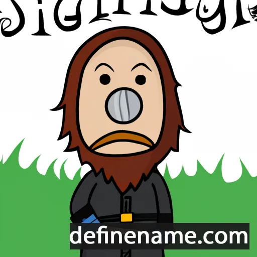 Sigurdríf cartoon