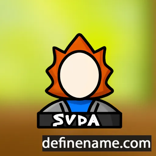 cartoon of the name Sigvarda