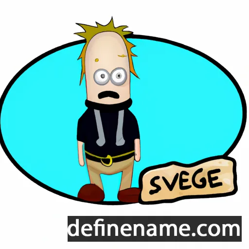 Sigvei cartoon