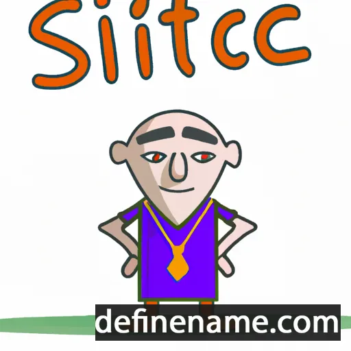 Sihtric cartoon