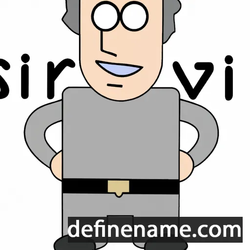 cartoon of the name Siivár