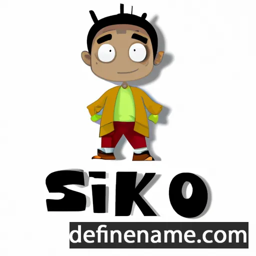 cartoon of the name Sikko