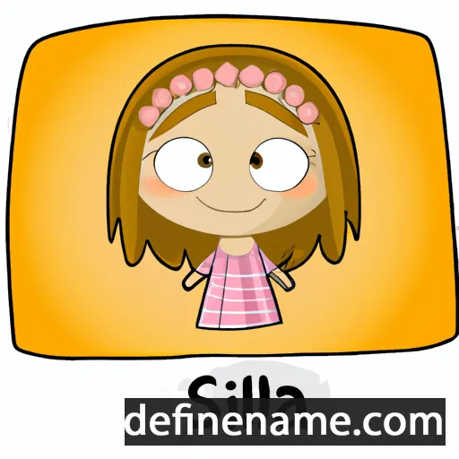 cartoon of the name Silba