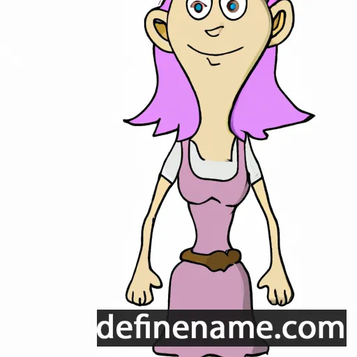 cartoon of the name Silmariën