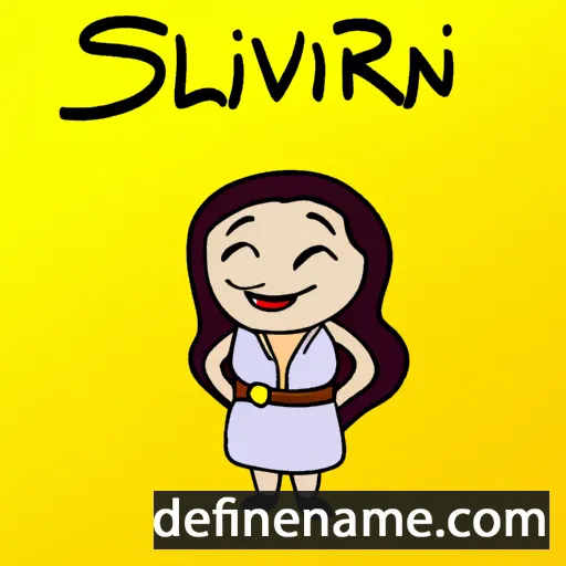 Silvaniri cartoon