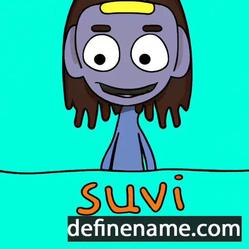 cartoon of the name Silvu