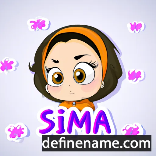 Simaa cartoon