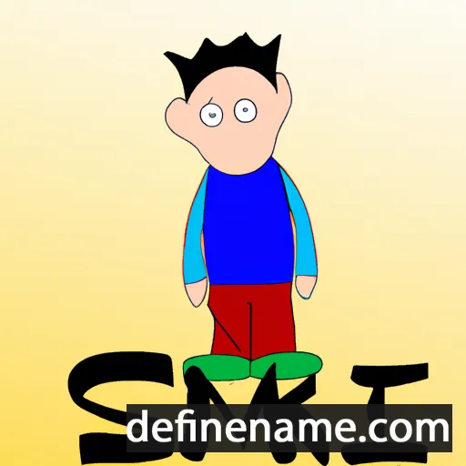 cartoon of the name Simak