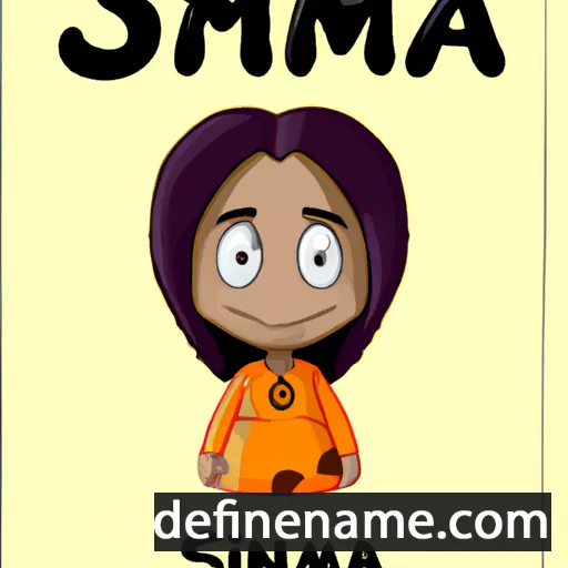 Simana cartoon