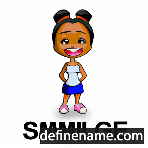 cartoon of the name Simangele