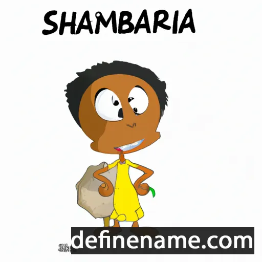 cartoon of the name Simbarashe