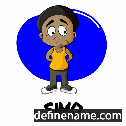 Simbiso cartoon