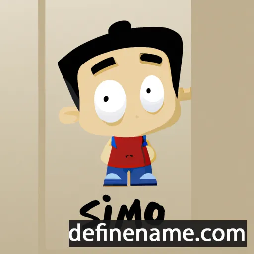 Simeó cartoon