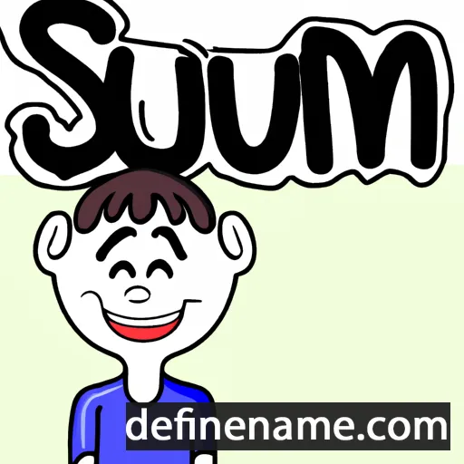 Simeun cartoon