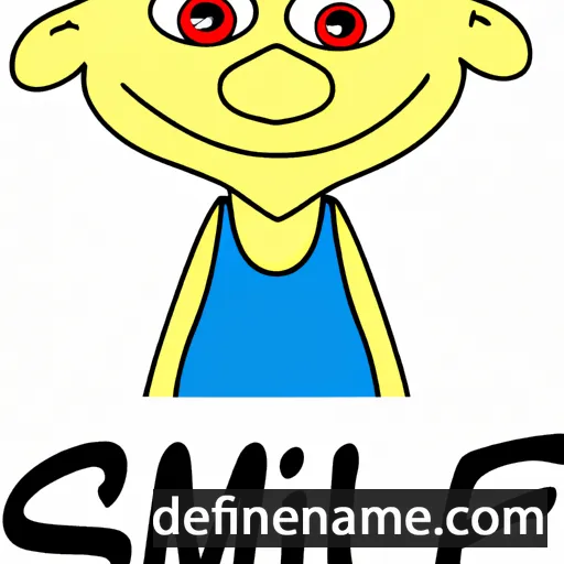 cartoon of the name Simiel