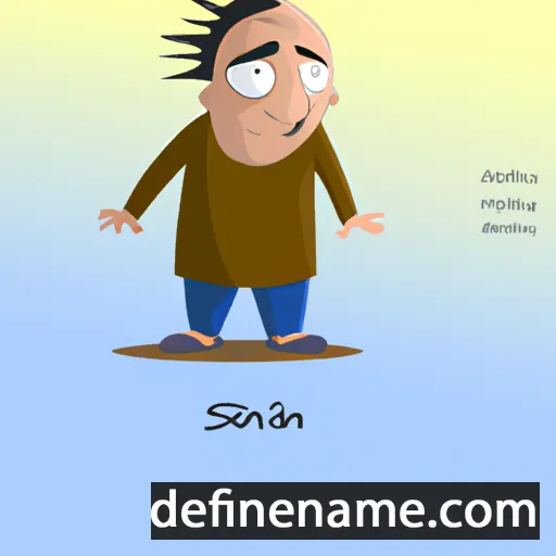 cartoon of the name Simindokht