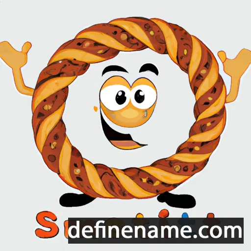 Simit cartoon