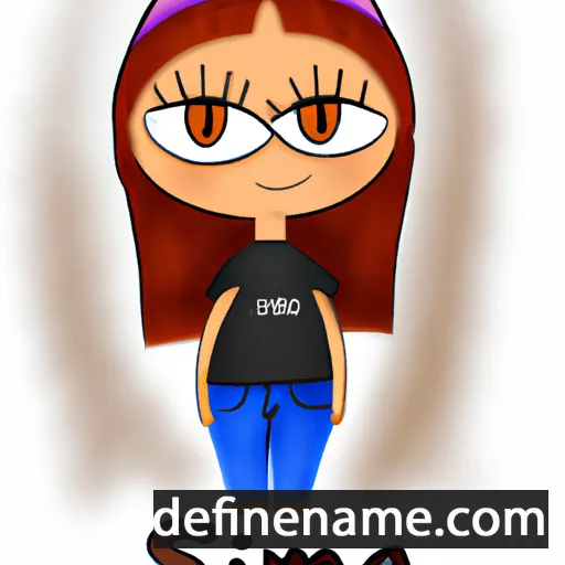 cartoon of the name Simita