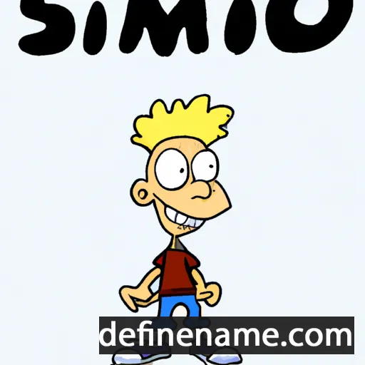 Simmo cartoon