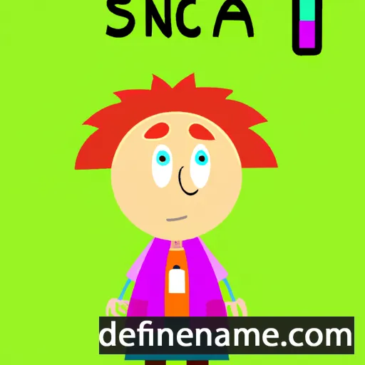 Simonca cartoon