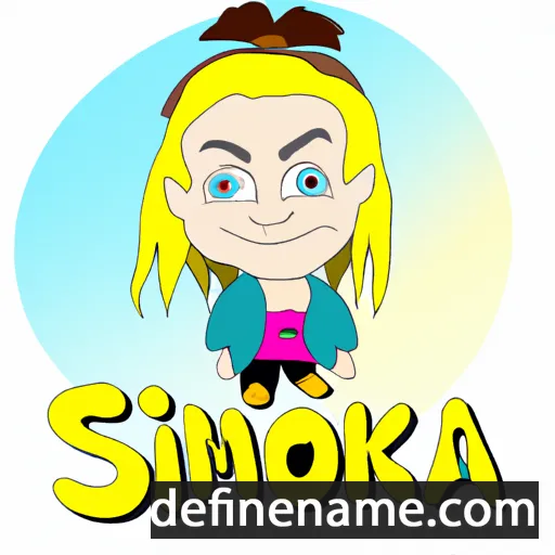 Simonka cartoon