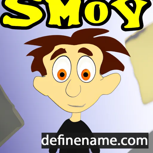 cartoon of the name Simony