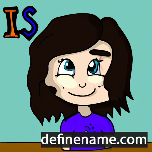 cartoon of the name Sísí