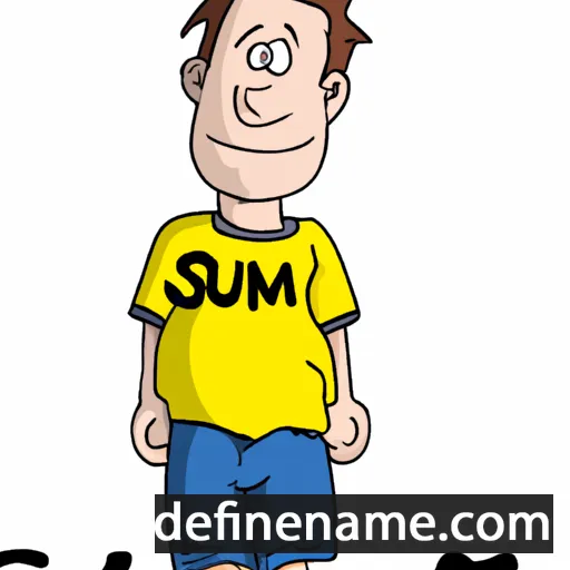 Simuel cartoon