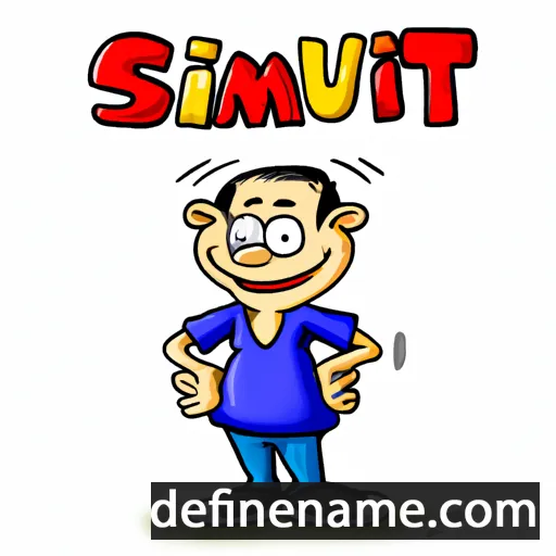 cartoon of the name Simut