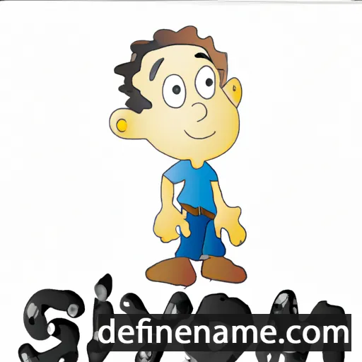 cartoon of the name Simyon