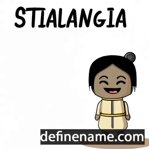 Sinagtala cartoon