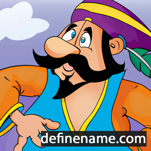 Sinbad cartoon