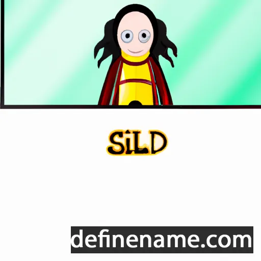 cartoon of the name Sindel