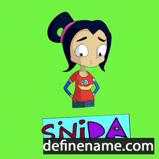 Sindija cartoon