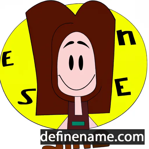 cartoon of the name Sine