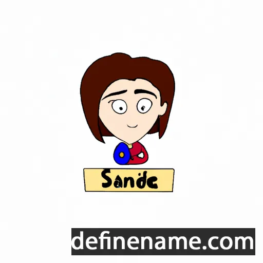 cartoon of the name Sinead