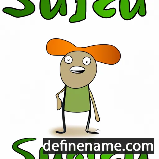 cartoon of the name Sinegugu