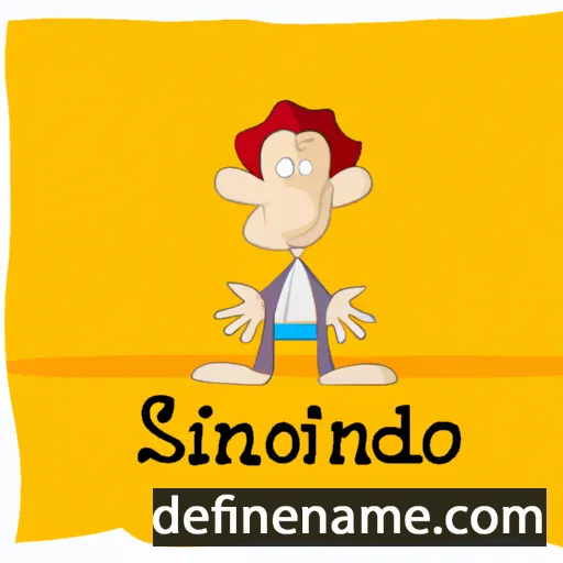 cartoon of the name Sinforio