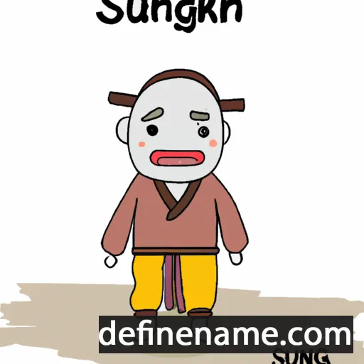 Singajuk cartoon