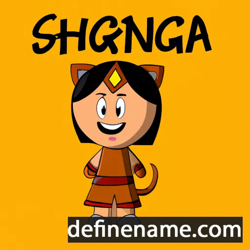 cartoon of the name Singhara