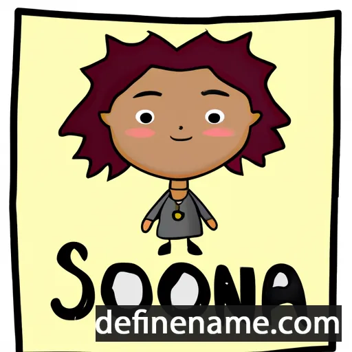 Siona cartoon