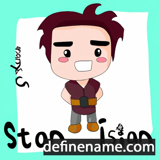 cartoon of the name Sionnan