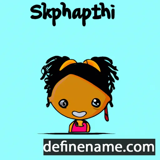 Siphokazi cartoon