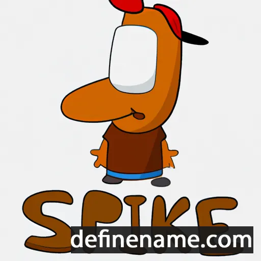 cartoon of the name Sipke