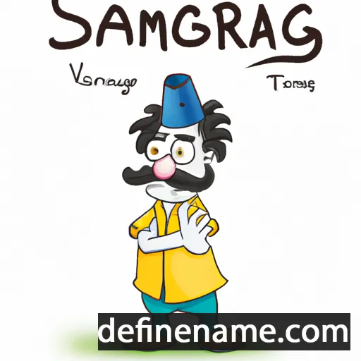 cartoon of the name Siramarg