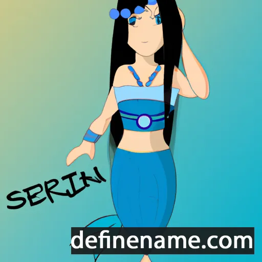 cartoon of the name Sireni